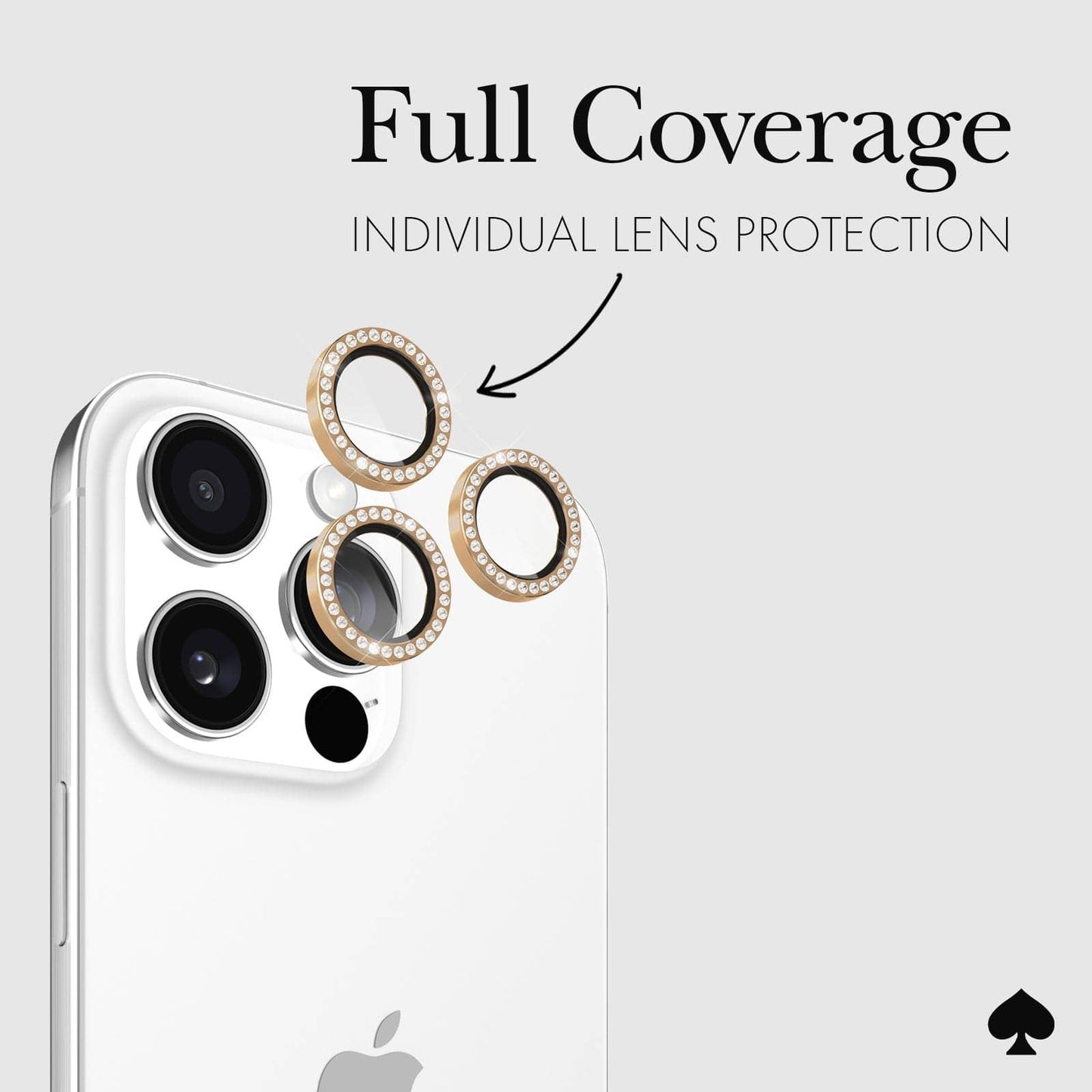 Kate spade new york iPhone 16 Pro/Pro Max Lens Set in Stone