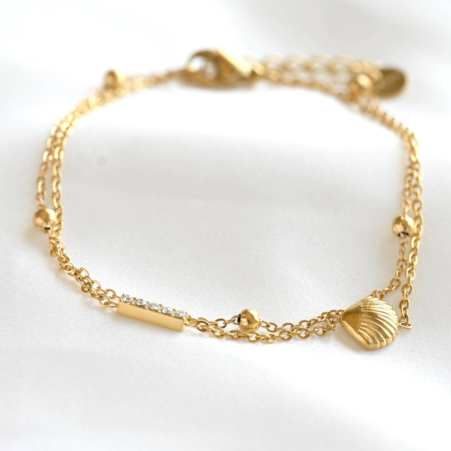 Everyday Gold Charm & Chain Bracelets - Stainless Steel