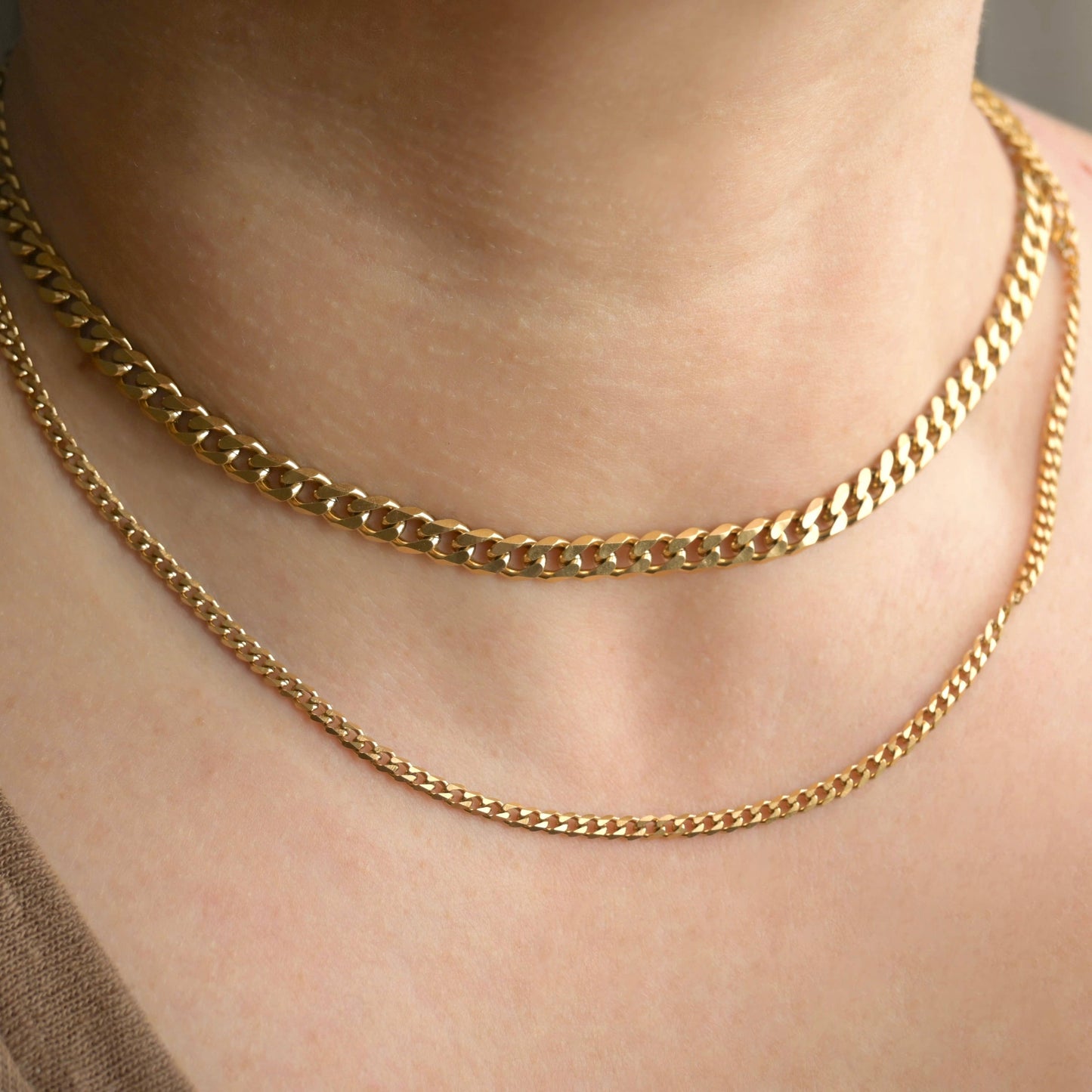 Cuban Chain Necklace - Unisex - Waterproof Stainless Steel
