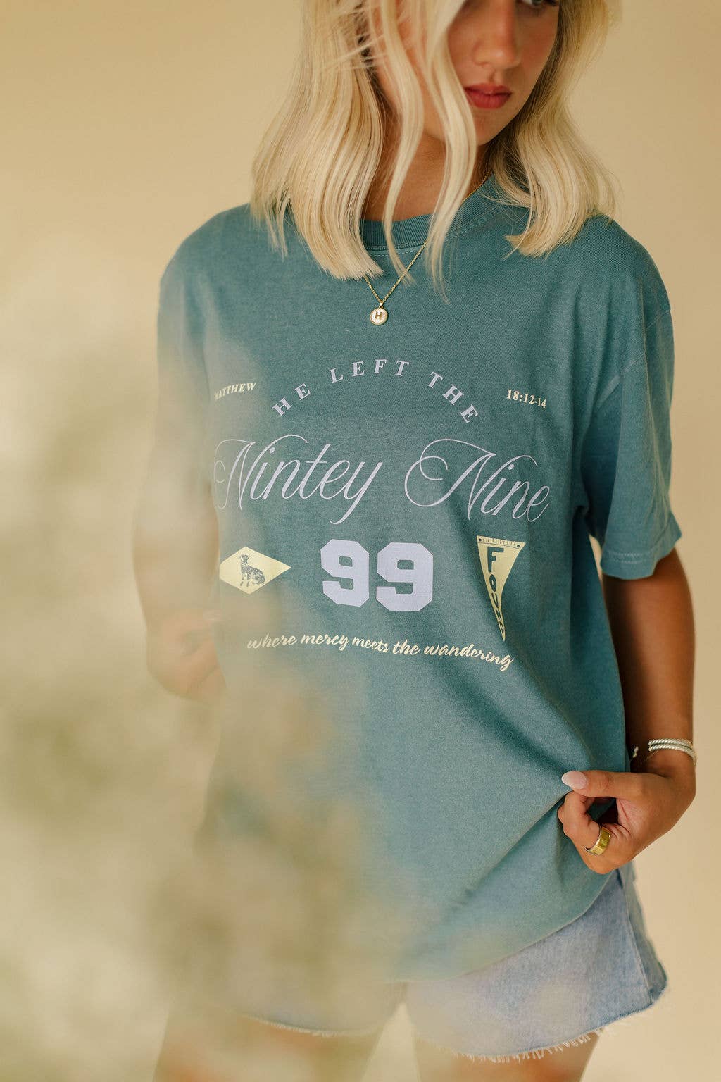 He Left The 99 Graphic Tee
