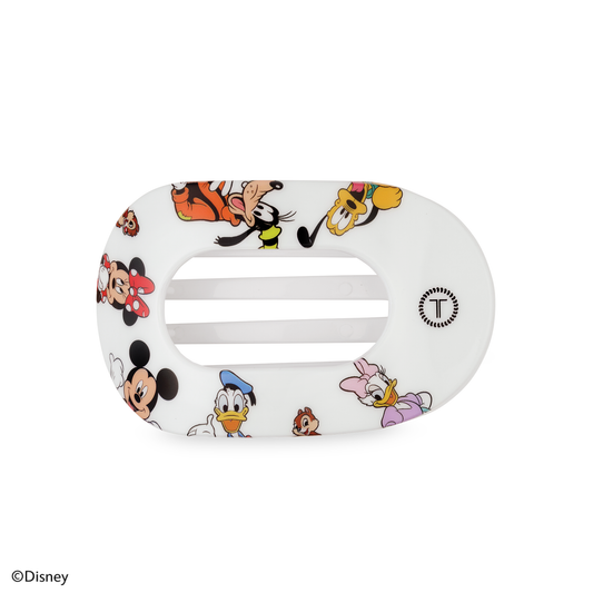 Flat Round Hair Clip | Medium | Mickey and Friends