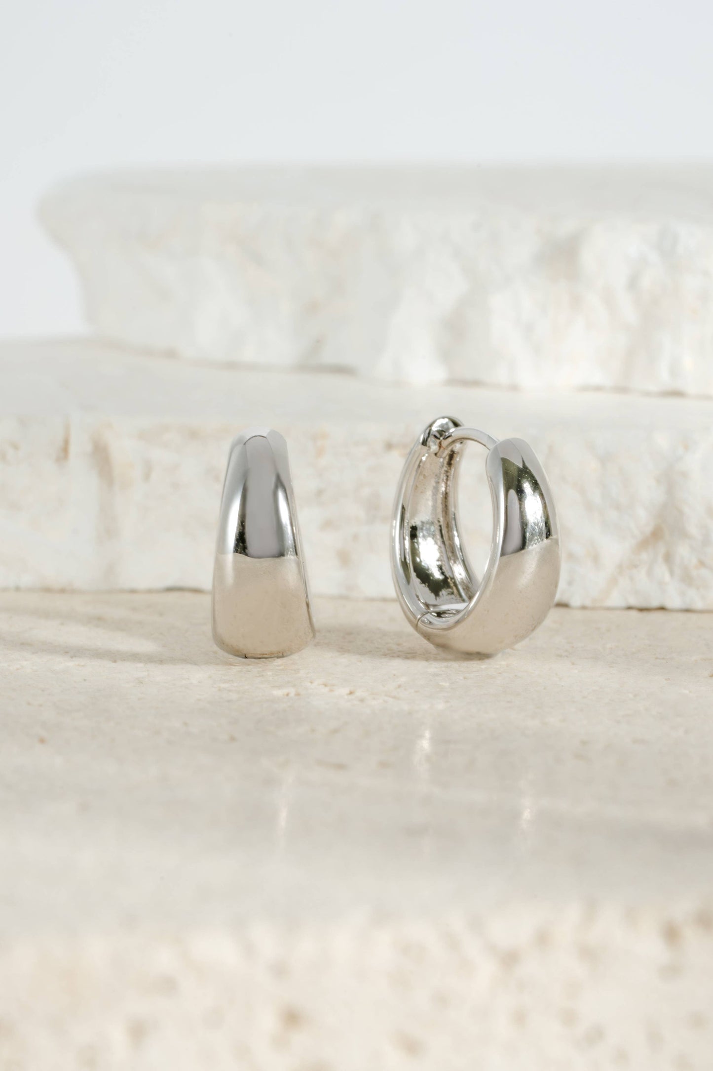 15mm Chunky Huggie Hoops