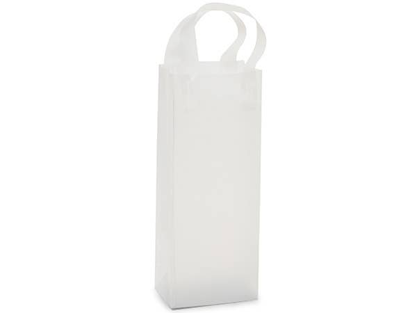 Frosted Plastic Retail Gift Bags