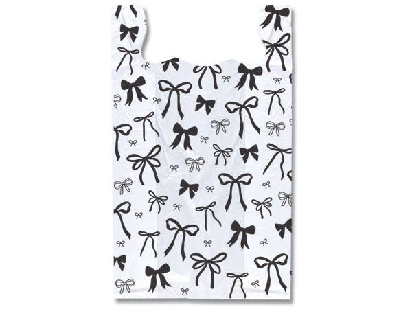 Plastic T Shirt Merchandise Bag Prints