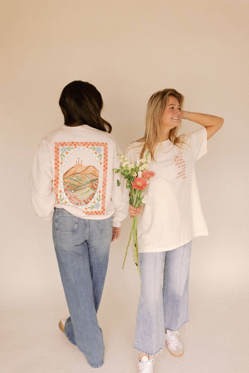 Praising My Risen King Easter Graphic