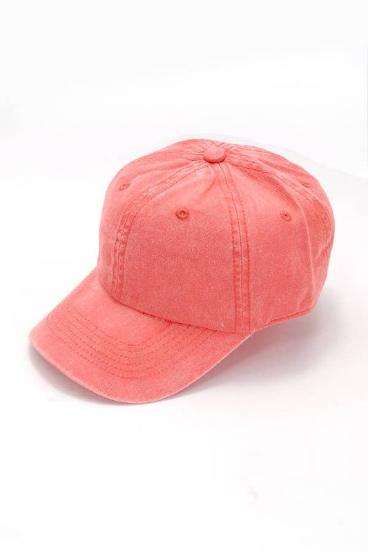 VINTAGE WASHED BASEBALL CAP