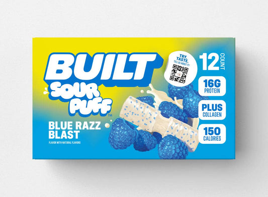 Blue Razz Blast Sour Puff