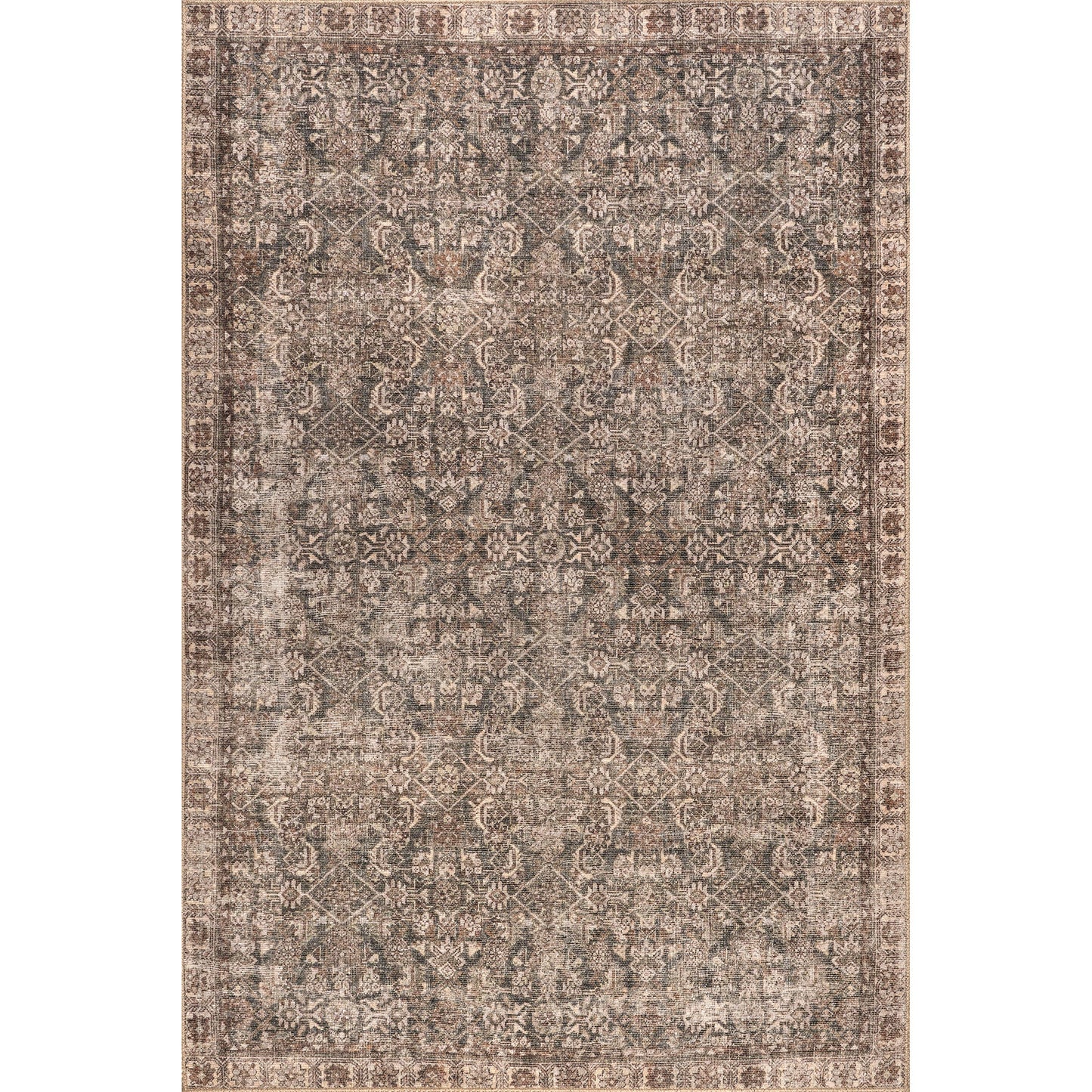 Nuloom Hillstone Collection Calianna  Medallion Area Rug