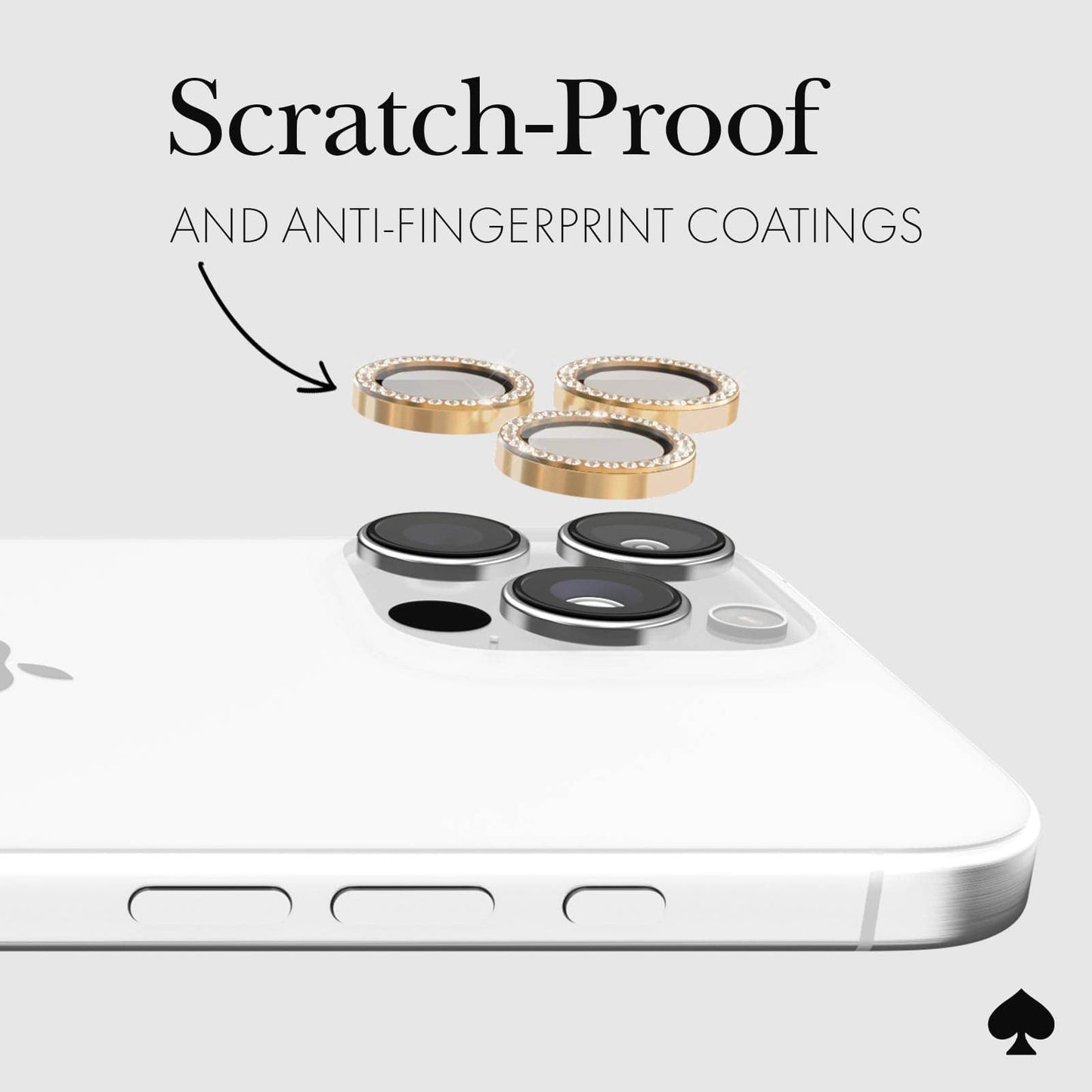 Kate spade new york iPhone 16 Pro/Pro Max Lens Set in Stone