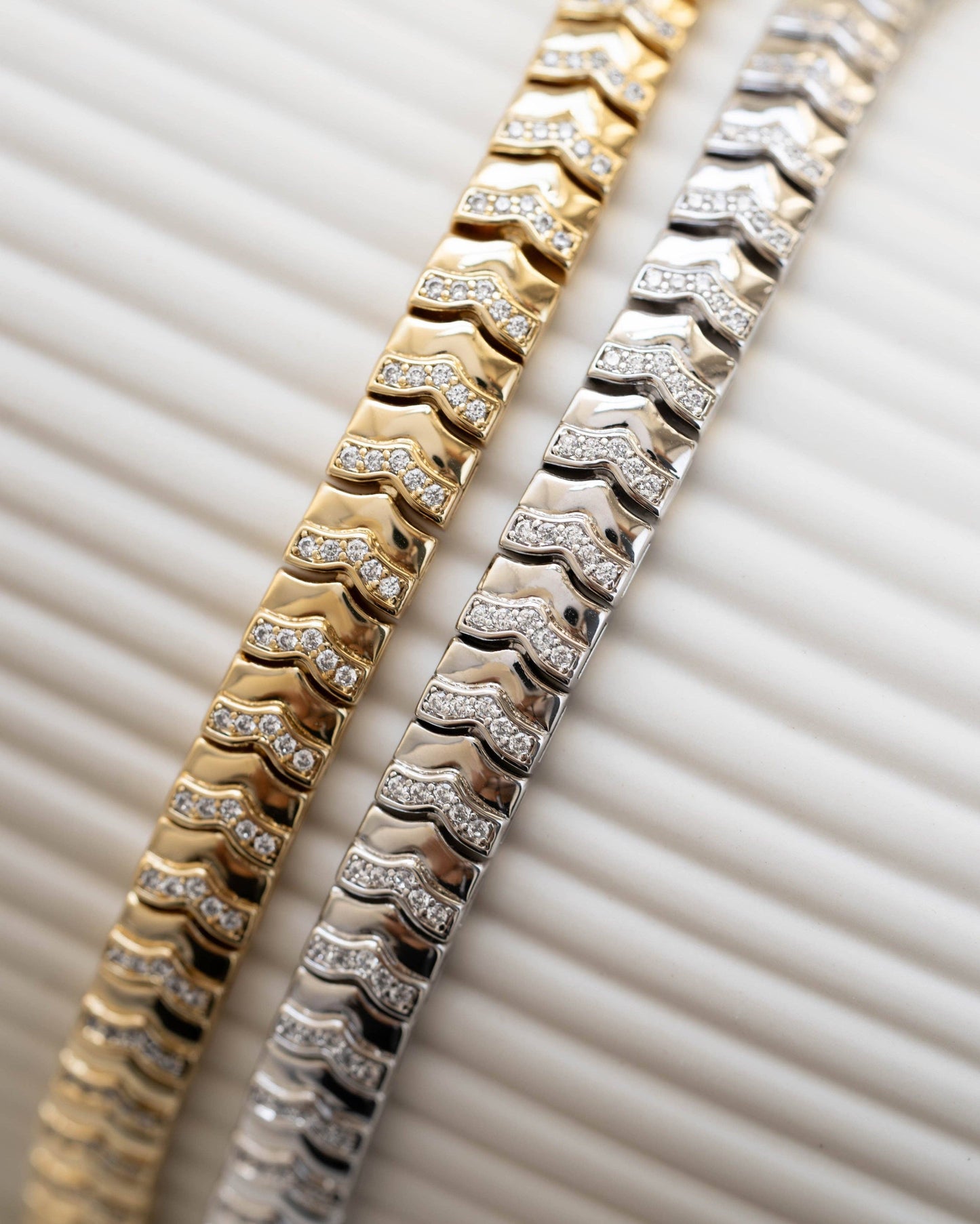 Chevron Chain Bracelet