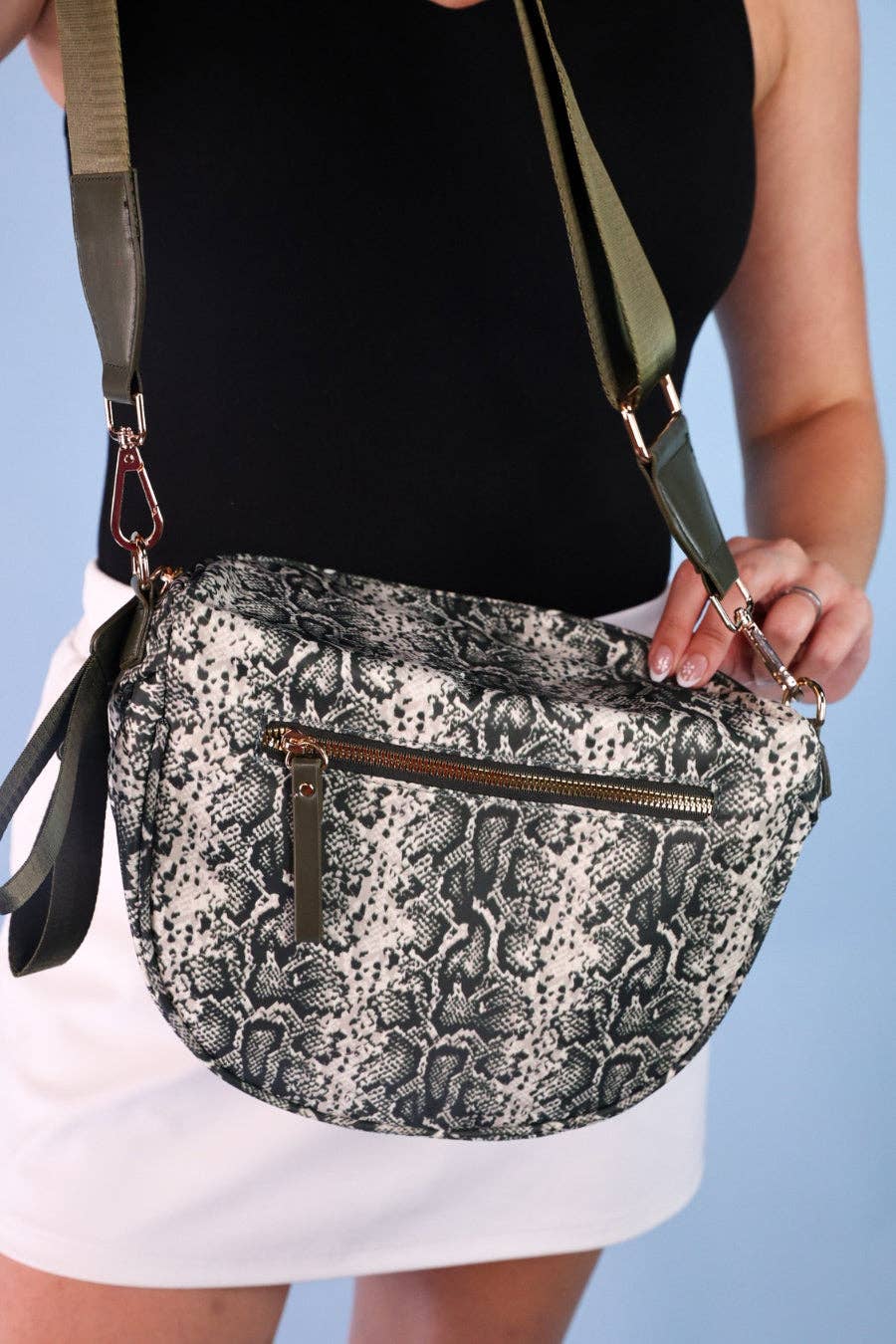 Running Errands Bum Bag- Sylvie Snake