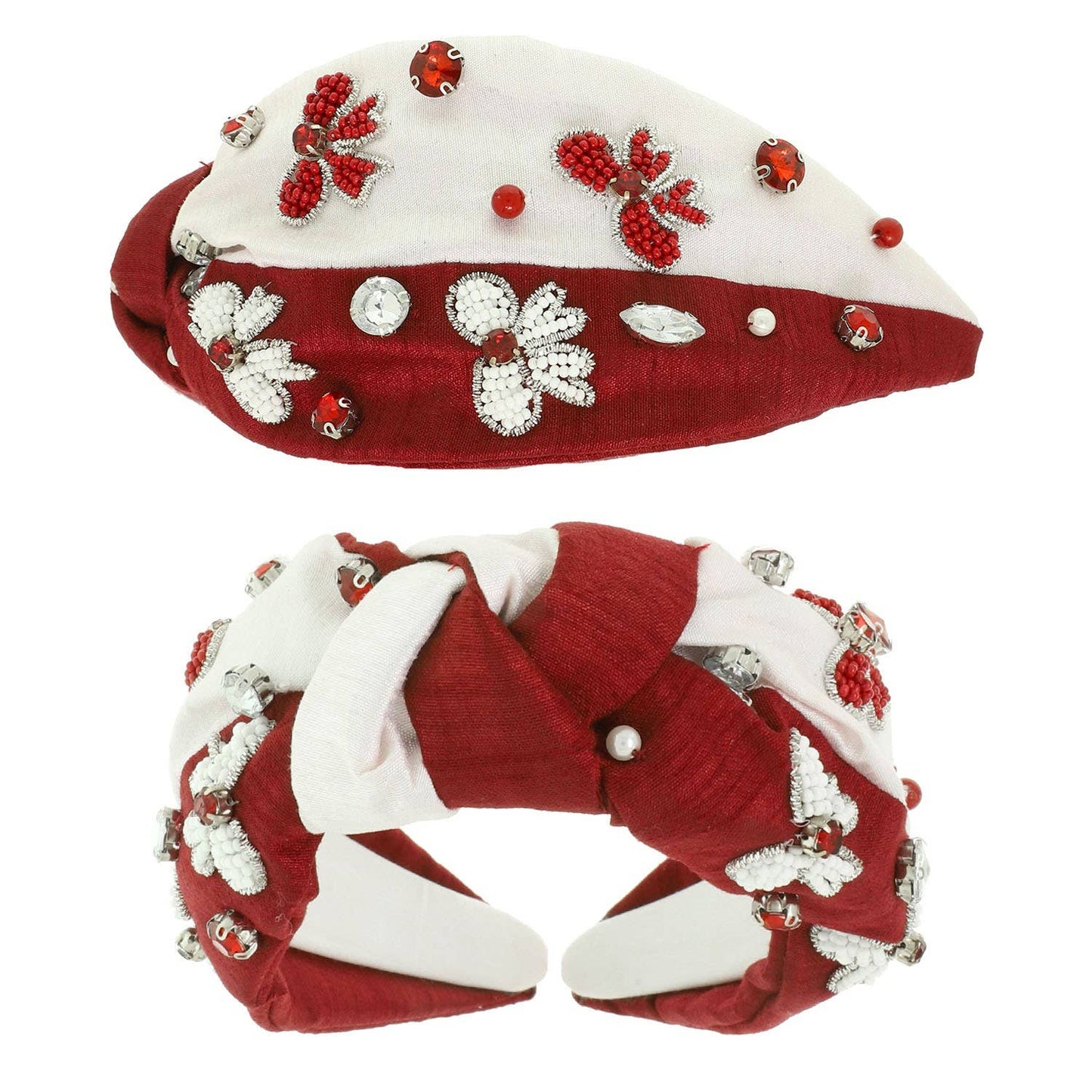Game Day Bow Top Knotted Headband H18365
