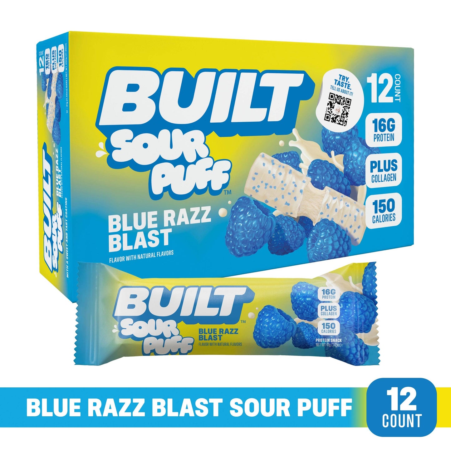 Blue Razz Blast Sour Puff