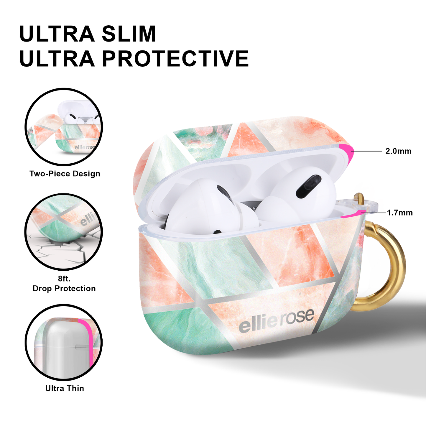 AirPods Pro Case - Peachy Green